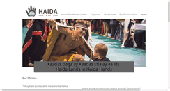 Desktop Screenshot of haidacorporation.com